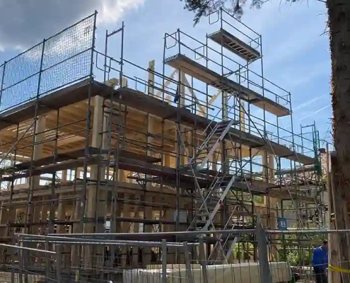 Holzstaenderhaus Langebrueck