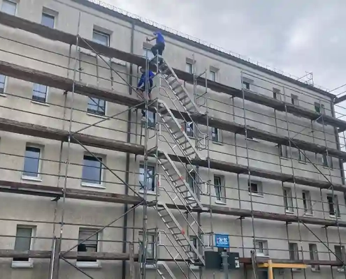 Wohnblock Elstra